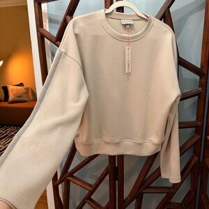 Trendy Boutique Cream Sweatshirt